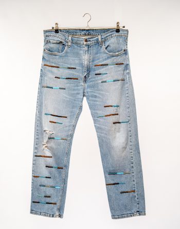 Levi Strauss: Beaded Colours- Brass Brown,Black,Blue and Gold Brown